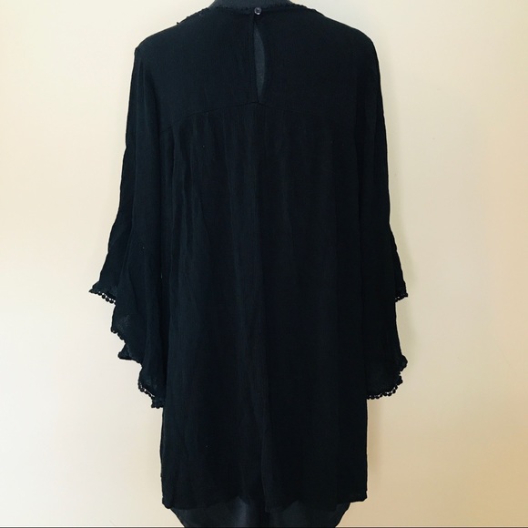 Just Found Boho Embroidered Lace Tunic Dress 2X - Picture 4 of 11